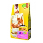 Friskies Kitten (Фріскіс Кітен) Сухий повнораціонний корм для кошенят з куркою, морквою та молоком 1,5 кг